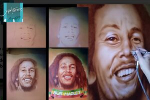 Mural bob marley